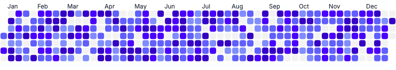 Calendar - rounded-cells