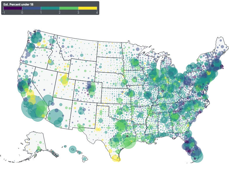 GeoPath - bubble-map